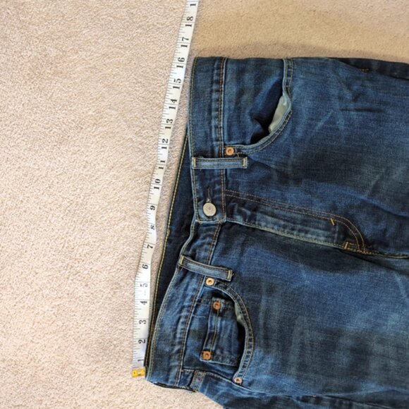 Levi's 513 Classic Slim Straight Jeans 32x32 - Picture 6 of 8